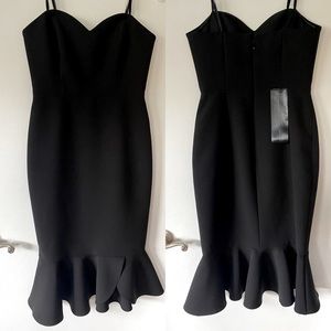 NWT BCBG STRAPLESS SWEETHEART NECKLINE DRE…